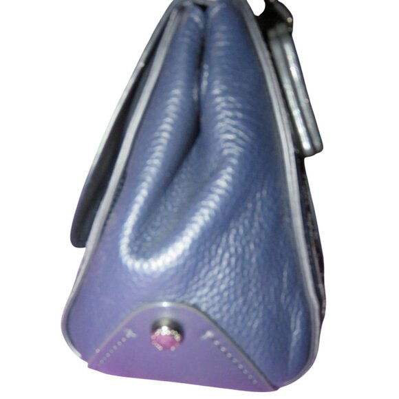 Coach 2017 Color block Exotic Python Glove tanned Leather & Suede Drifter - Picture 4 of 15